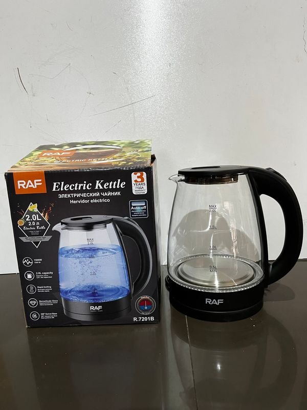 Jarra eléctrica de vidrio de 2L con RAF - imagen 2