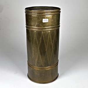 Paragüero Bronceado con Diseño Diamantado - Alto 39 cm - imagen 1