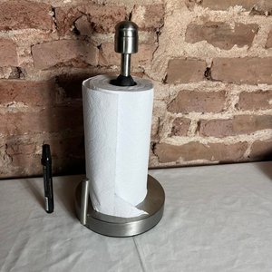 Porta Rollo de Cocina en Acero Inoxidable y Metal - imagen 4