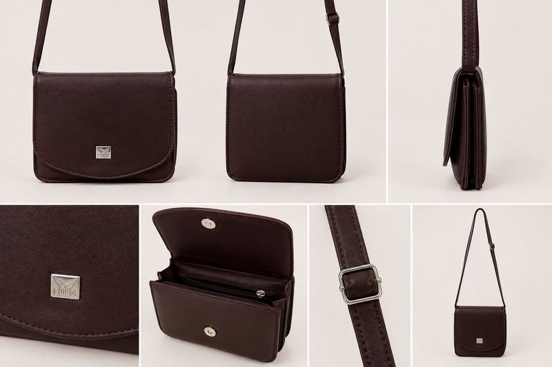 Pack x 5 Carteras de Calidad con Cierre y Bolsillos Internos