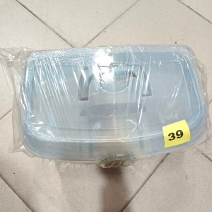 Caja Organizadora Plástica con Tapa Transparente y Manija - imagen 2