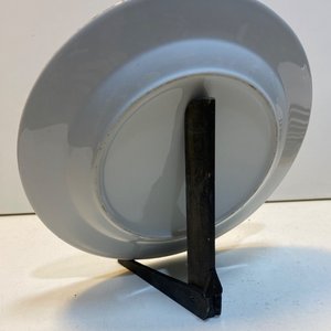 Lote de 10 Platos Lisos de Loza Blanca - imagen 5