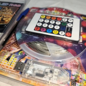 Lote de 2 Tiras de Luces LED RGB Adhesivas 10m con Control Remoto y App - imagen 4