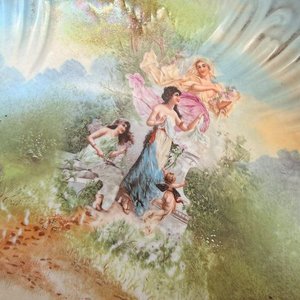 Juego de Lavatorio Francés Antiguo A. Pillivuyt: Palangana, Jarra y Jabonera con Tapa - imagen 3