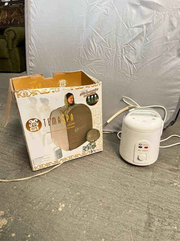 Lote siguiente: Sauna Portatil Funcionando - Equipamiento Deportivo