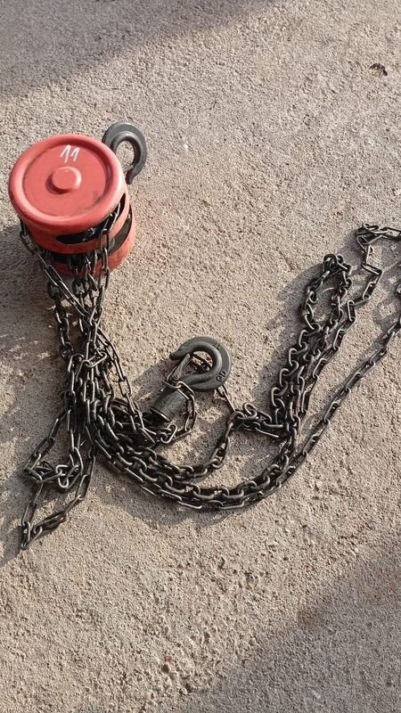Aparejo de cadena para 1 tonelada - Maquinaria pesada - imagen 1