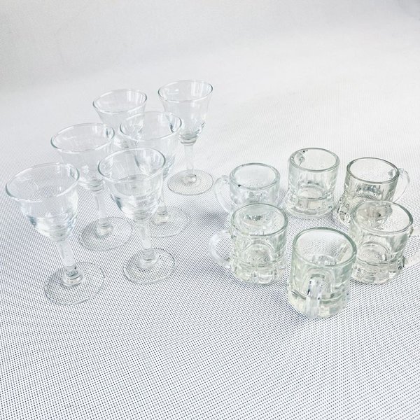 12 piezas de copas de licor y medidas para whisky - Enajenación - imagen 1