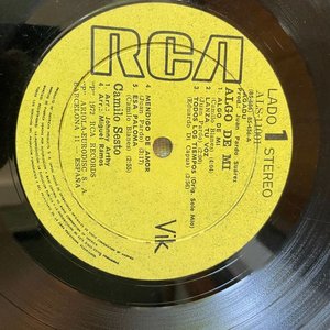 Vinilo "Algo de Mi" de Camilo Sesto (RCA) - imagen 2
