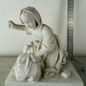 Lote anterior: Figura "La Lavandera" en Biscuit Sèvres Siglo XIX