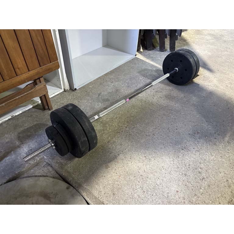 Lote anterior: Barra con 8 pesas de entrenamiento