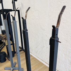 2 Pares de Soportes para Barra de Pesas Ajustables - imagen 3