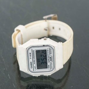 Reloj Casio F-91W Digital Blanco Funcional - imagen 1