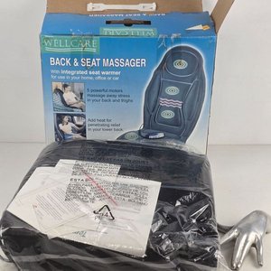 Lote siguiente: Masajeador Eléctrico Wellcare para Asiento y Respaldo con Calor