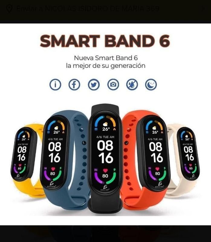 Reloj Inteligente con Bluetooth y Redes Sociales - imagen 3