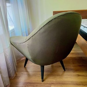 Sillón Estilo Americano Verde Inglés - imagen 5