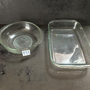Juego de 2 Fuentes de Vidrio para Horno - imagen 2