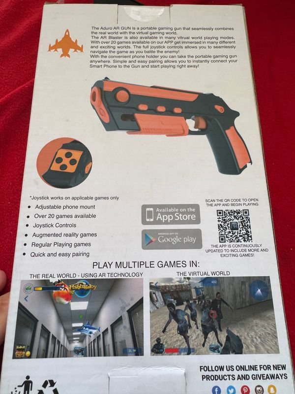Pistola Bluetooth para Videojuegos AR Blaster