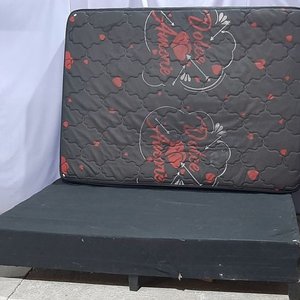 Sommier 2 Plazas Negro con Diseño "Dolce Amore" - imagen 2
