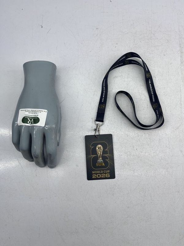 Tarjeta de Fan del Mundial de Fútbol FIFA 2026 con Lanyard