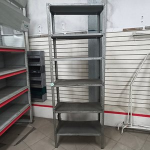 Estantería Metálica Angosta Oscura de 5 Niveles - imagen 2
