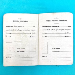 Antiguo Pasaporte Uruguayo República Oriental del Uruguay - imagen 5