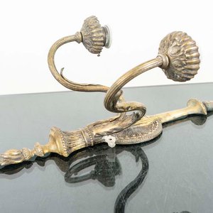 Aplique de Bronce con Dos Luces Estilo Clásico - imagen 2