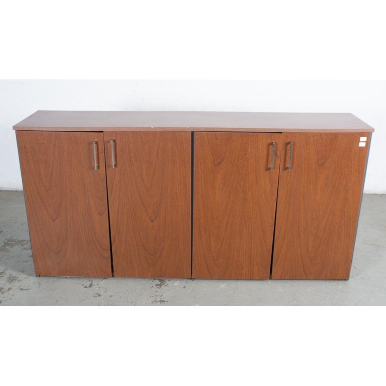 Mueble de Oficina Melamínico con Cuatro Puertas