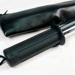 Cachiporra Extensible de Metal con Funda Negra - imagen 3