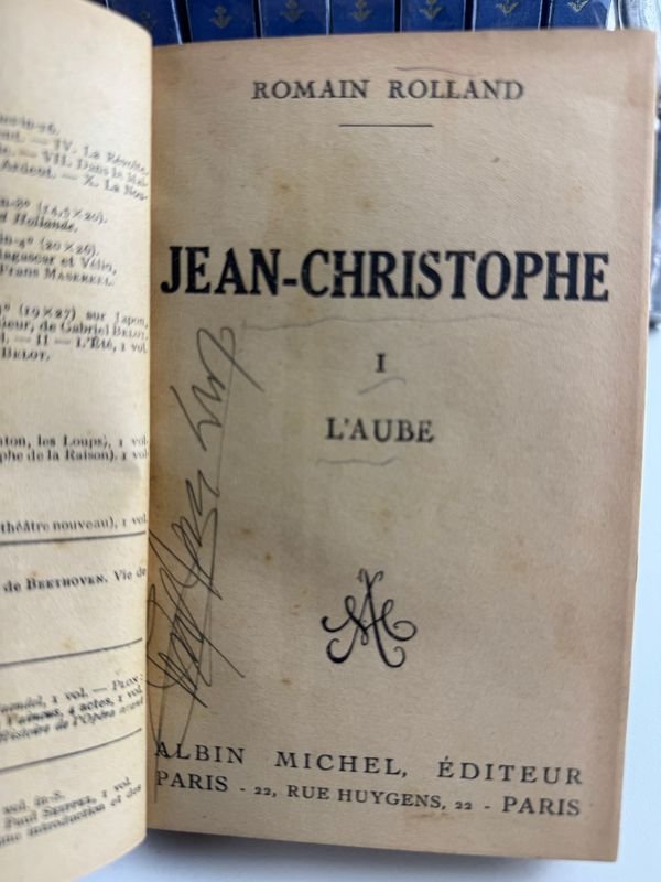 Colección de Novelas de Jean Christophe - Paris - imagen 6