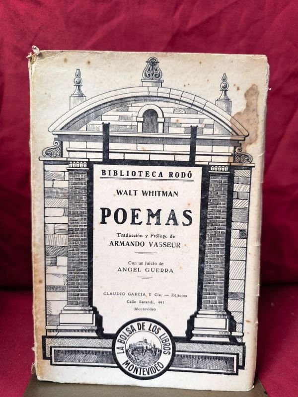 Poemas de Walt Whitman, Traducción Armando Vasseur, Edición Claudio García y Cía. 1939