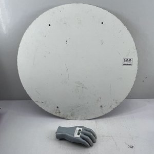 Cartel de Prohibido Estacionar Circular Metálico - imagen 2