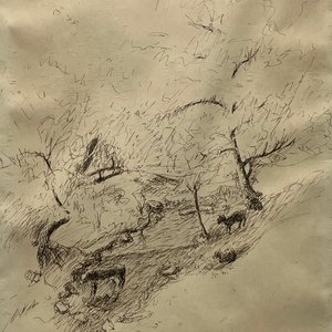 Lote siguiente: Obra "Cañada" de José Cuneo, Tinta sobre Papel, 50 x 36 cm, Firmada y Fechada 1946