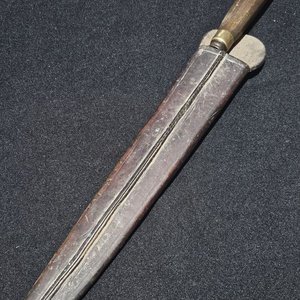 Cuchillo Franz Wenk Solingen Hoja 28.5 cm con Vaina Original - imagen 4