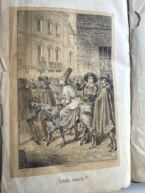 Libro antiguo 'El quemado de la cruz, historia de Antonio Ribot' - imagen 6