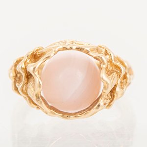 Lote siguiente: Anillo Gilbert Albert Oro 750 con Bolas Intercambiables de Piedras Preciosas y Oro