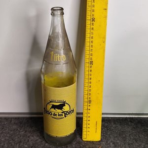 Botella Antigua "Paso de los Toros" Agua Tónica 1 Litro - imagen 1