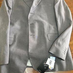 Traje Gris Nuevo Talle 54 Hecho en Uruguay - imagen 1
