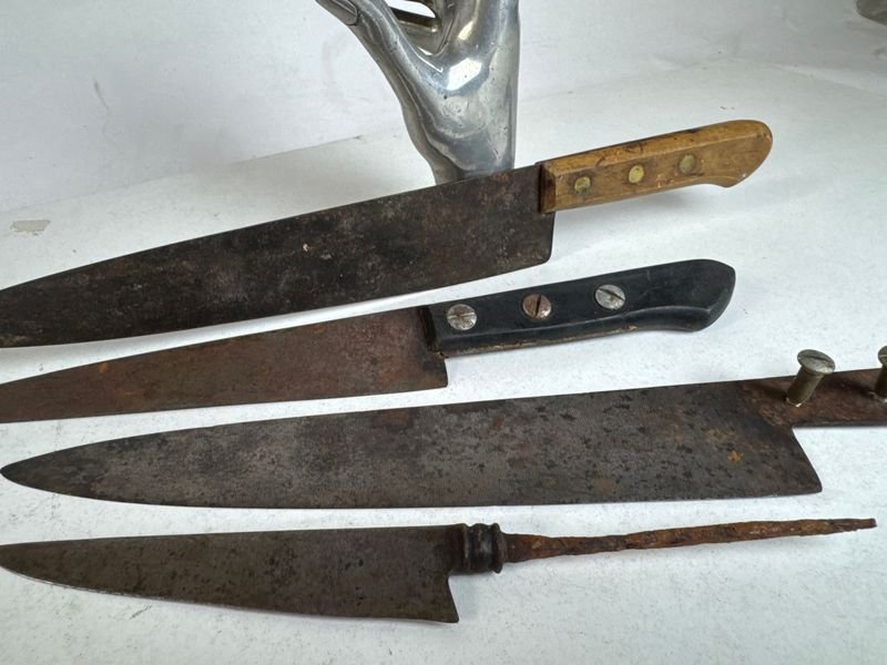 Cuchillas de Acero Carbono y Cuchillo de Campo - imagen 6