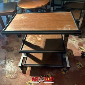 Mesas de Arrime con Ruedas para Restaurar - imagen 4
