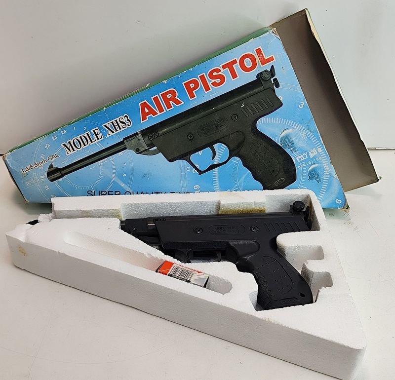 Pistola de Aire Comprimido West Lake XHS3 Calibre 4.5/5.5mm con Caja y Balines