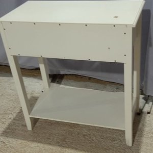 Recibidor Blanco con Cajón y Estante Inferior - imagen 3