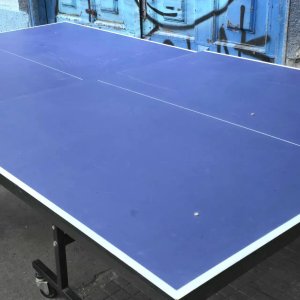 Mesa de Ping Pong Profesional Plegable con Ruedas - imagen 10