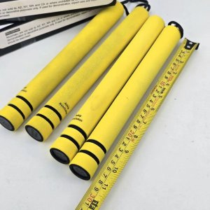 Nunchakus de Práctica Aship x2 Amarillos - imagen 4