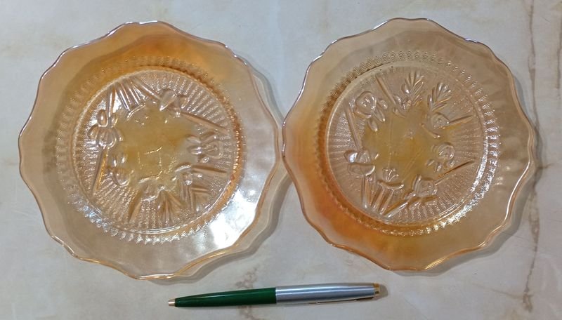 Lote anterior: Platos de vidrio caramelo con patrón decorativo