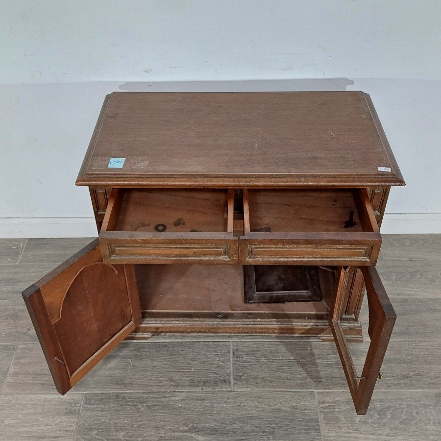 Mueble auxiliar estilo gótico en cedro - imagen 5