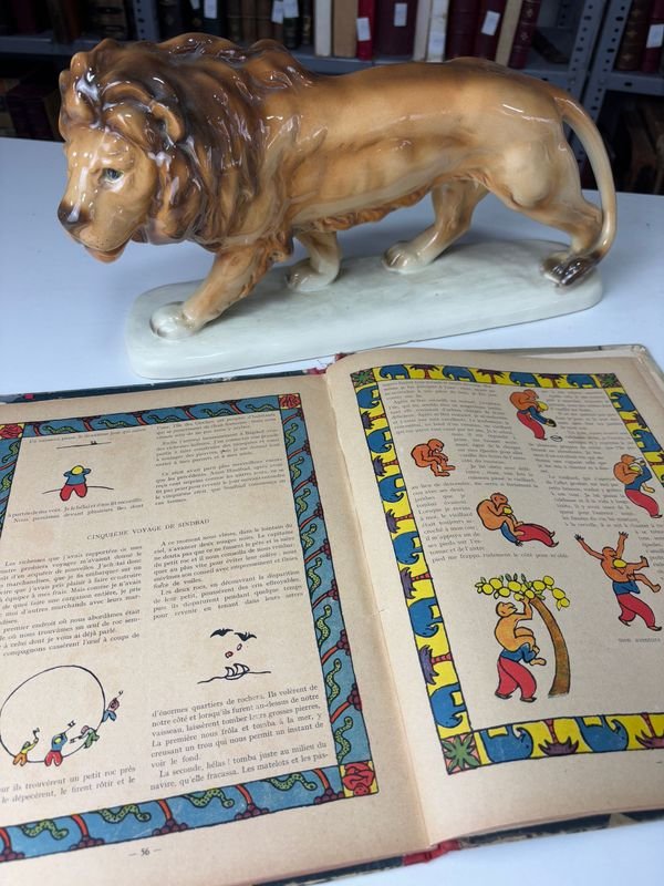 Libro Infantil Ilustrado con Figurita de León - imagen 7