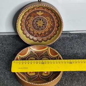 Dos Cuadros Decorativos de Madera con Diseño Mandala - imagen 2