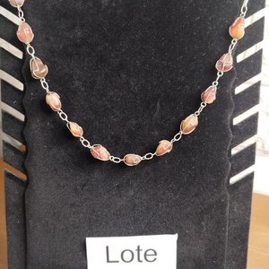 Lote de 3 Collares Largos: Conchas, Piedras y Estilo Boho - imagen 2