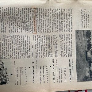 Revista del Liceo de Colonia, Badarines y Estampas de Tela - imagen 2