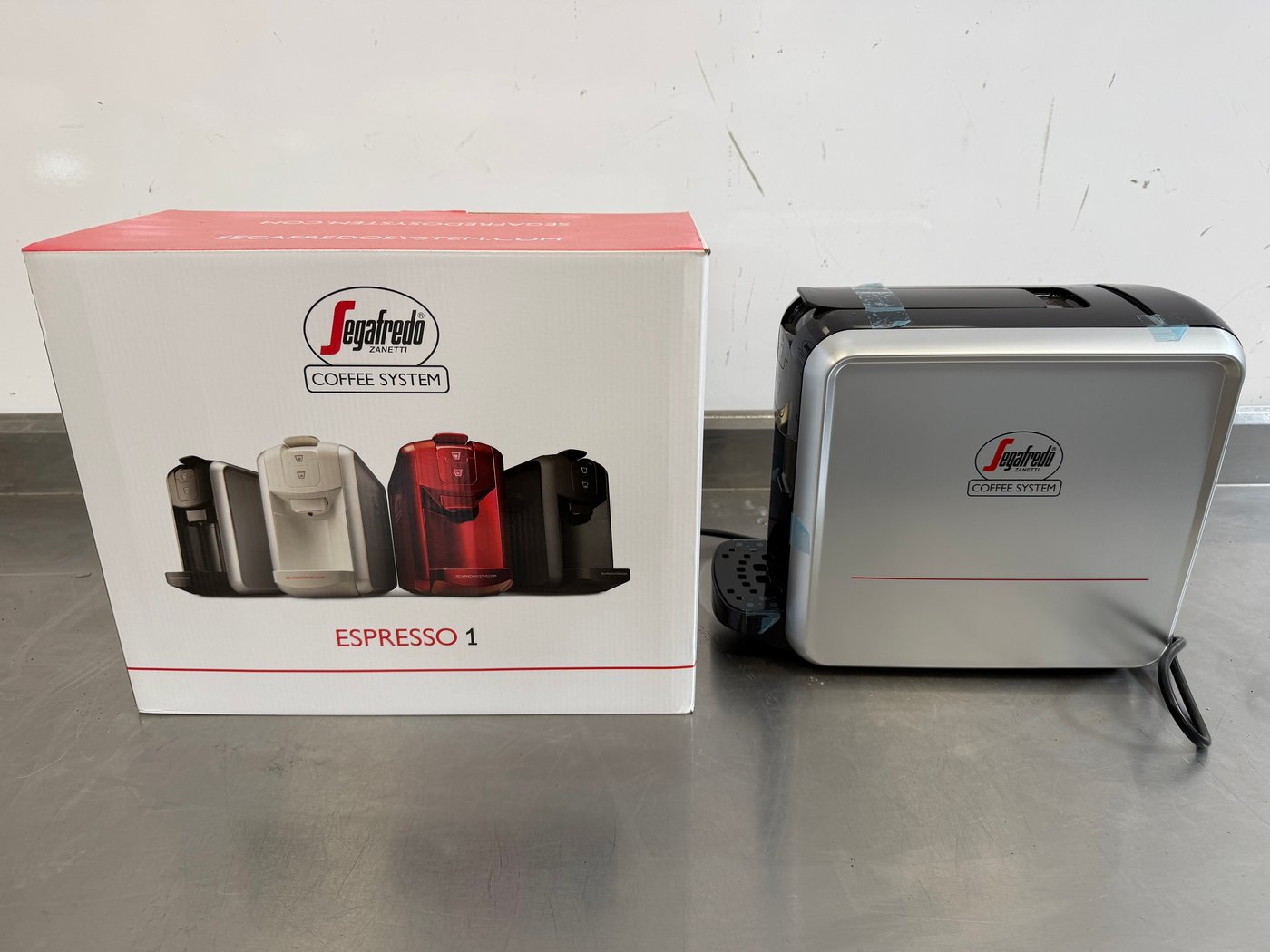 Cafetera de Cápsulas Segafredo Espresso 1 Sin Uso